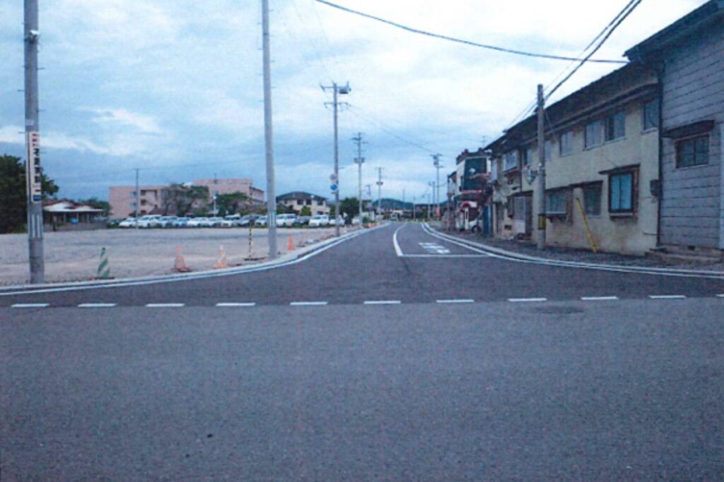 45-1 H25駅前・油島線道路改良舗装工事_road