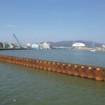 49-2 H24旧北上川右岸内海橋地区護岸工事_river